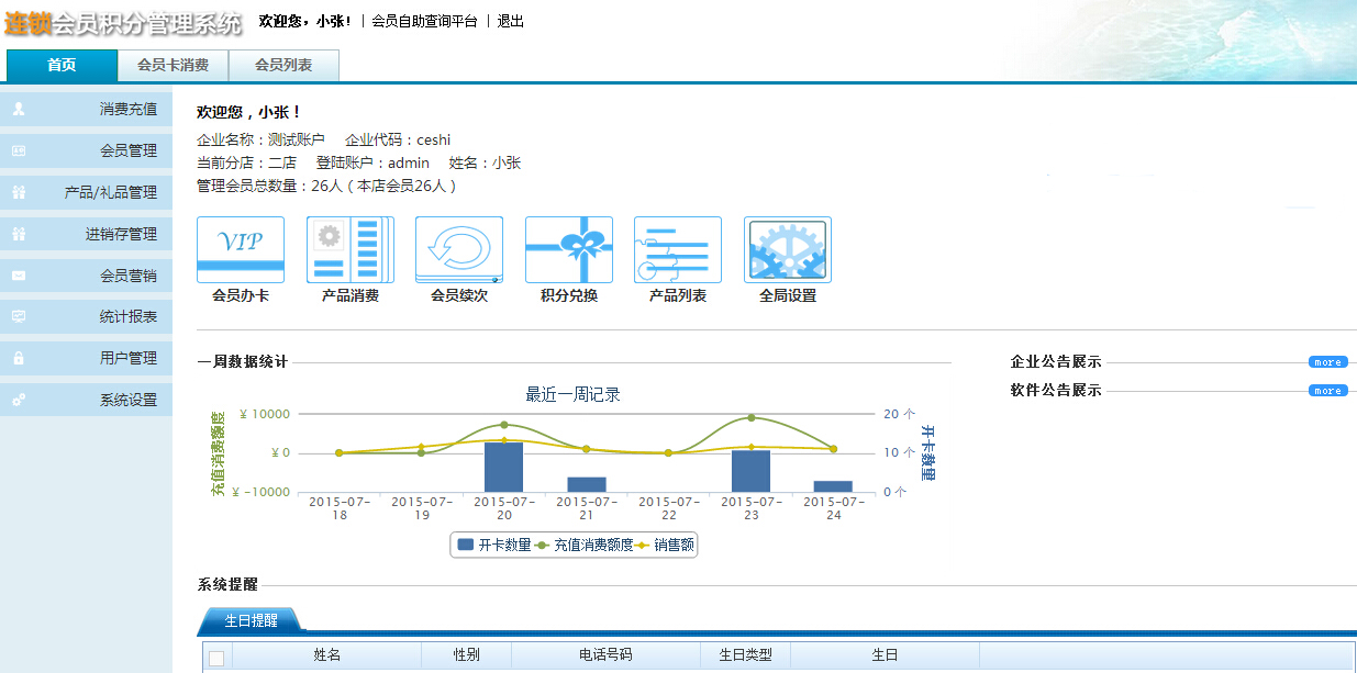 在線會員管理系統免費版